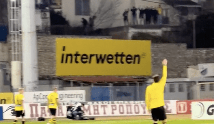 Στιγμές από το ματς της ΑΕΚ με την Λαμία και η αποθέωση στο τέλος (VIDEO)